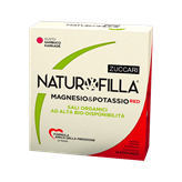 Naturofilla® Magnesio&amp;Potassio Red Gusto Sambuco-Karkadè Zuccari 14 Stick