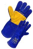 Reinforced welding gloves WELDER-KB