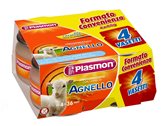 Plasmon Omogeneizzato Di Carne Agnello 4x80g