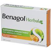 Benagol Herbal 24 Pastiglie Miele