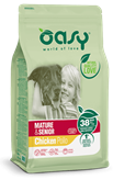 Oasy Cane Lifestage Mature & Senior Pollo (Formato: 12 Kg)