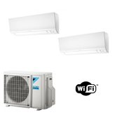 Daikin Condizionatore 2 x FTXM20N 2MXM40M Dual Split Perfera Gas R-32 Bluevolution 7+7 WiFi