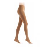 Medi - Duomed - Calze compressive medicali classe 2, punta aperta - AT Collant - Colore : Beige- Taglia : XXL- Versione : Corto