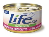 LIFE CAT TONNETTO CON PROSCIUTTO. 85GR