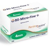 BD MICRO-FINE Penta Point 100 Aghi per Penna Insulina G32 4mm