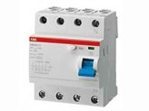 Interruttore ABB Differenziale Puro 4 Poli 25A  30mA Tipo AC F204 4 Moduli