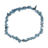 Bracciale elastico chips di Angelite