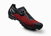 Scarpe per MTB gravel DMT KM4 Knit Boa Bordeaux - Colore : Rosso- Numero : 45