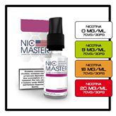 Nic Master Base Neutra 10ml 70/30 Nicotina - SCEGLI LA NICOTINA : 20mg- ml : 10ml