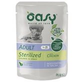 Oasy Gatto BOCCONCINI Adult Sterilized Pollo Busta 85 Gr