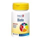 LONGLIFE BIOTIN 900MCG 100CPR