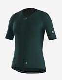 Maglia ciclismo donna POPOLARISSIMA S3 (Colore: Verde scuro - Taglia: XS)