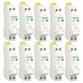 Kit interrupteurs magnétothermiques Schneider 16A 1P+N 4.5KA C 1 module R9P35616