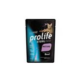 Prolife cat sterilised mature manzo 85gr