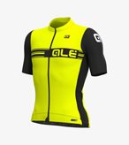 Maglia ciclismo ALE' GRAPHICS PR-S LOGO Summer giallo fluo - Taglia : M