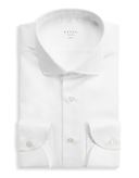 Camicia Collo italiano Tinta Unita Twill Bianco