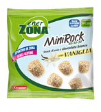 Enervit EnerZona MiniRock 40-30-30 Snack Di Soia E Cioccolato Bianco Con Vaniglia Senza Glutine 24g