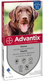 Advantix per cani da 25 a 40kg - 4 pipette