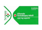 Glicerolo Farmakopea Adulti 2250mg 18 Supposte