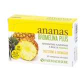 Ananas Bromelina Plus - Integratore drenante e digestivo - 30 compresse