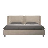 Letto super king size da 200cm Antea sabbia