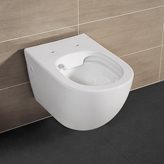 Wc sospeso Rimless serie Tokyo in ceramica bianco lucido