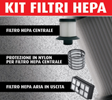 Kit Filter aspirapolvere Necchi