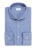 Camicia Collo francese Fantasia Armaturato Blu