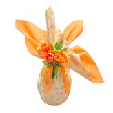 Bobina Tulipani Double Face Arancio cm100x25mt