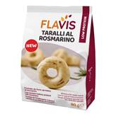 Flavis Taralli Aproteici - Taralli al rosmarino - 80 g