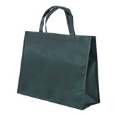 Shopper TNT Colorato Verde Scuro cm30+10x23