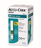 Accu-chek Active 25 Strisce per Glicemia