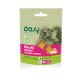 Oasy Cane Adulto Snack Biscotti Ripieni Pollo & Verdure 80g