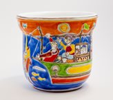 Cachepot DS Pescatori VSP193DS (Scegli il formato: H 12 cm Ø 14 cm)