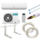 Climatiseur Hisense Wings 2.5KW 9000BTU WIFI R32 A++/A+ avec kit d'installation