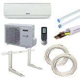 Climatiseur Aermec SGE 3,5KW 12000BTU R32 A++/A+ avec kit d'installation