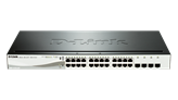 Switch D-Link 12+12POE+4SFP 10/100/1K DGS-1210-24P