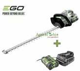 Kit Tagliasiepi a Batteria EGO Completo di batteria + caricabatteria