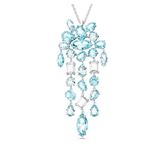 COLLANA PENDENTE GEMA BLU DONNA SWAROVSKI