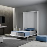 Letto a scomparsa alla francese Kentaro by Itamoby (Colore: Bianco)