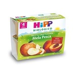 Frutta Grattugiata HiPP Biologico Mela Pesca 4x100g