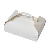 Scatole Portapaste in Cartone Incollato Bianco Ramage 15cm x 21cm x 5,5cm