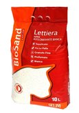 Lettiera Biosand SuperAgglomerante Bianca (Formato: 15 Kg)