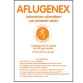 Aflugenex - Integratore per l'equilibrio della flora batterica intestinale - 12 capsule