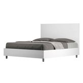 Letto matrimoniale da 160cm New Egos bianco frassino