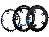 Corone X-CarboCam e X-RoadCam Carbon-Ti 50 e 36x110 asimmetriche 5 bracci compact