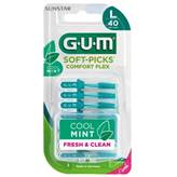 Gum Soft-Picks Comfort Flex Cool Mint Large Scovolini Interdentali 40 Pezzi