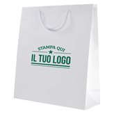 Shopper Carta Kraft Lusso Personalizzate 1 lato-26x12x36-kraft-avana-Pantone 201-6