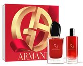 Giorgio Armani Confezione Sì Passione Eau de Parfum 50ml con Travel Size 15ml