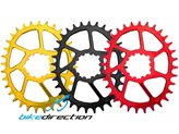 Monocorona doppie camme integrata Cruel Vo 30, 32, 34d colorata per SRAM BOOST